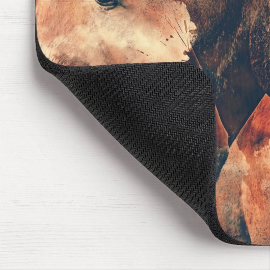 Künstliche Aquarellmalerei Mousepad (Ecke)