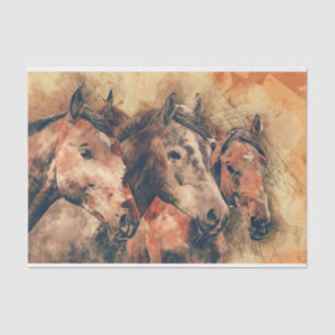 Künstliche Aquarellmalerei Seidenpapier