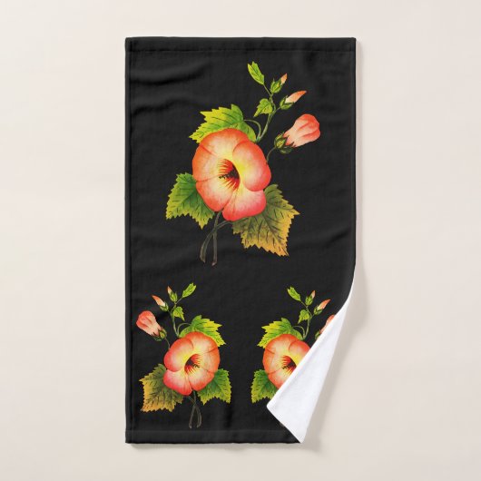 Künstliche Blume Badhandtuch Set (Handtuch)