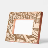 Künstliche Blume durch das Fenster Geätzte Rahmen (Links)