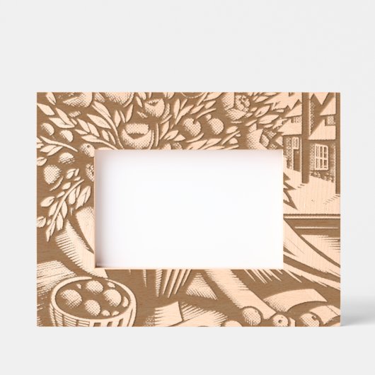 Künstliche Blume durch das Fenster Geätzte Rahmen (Vorderseite)