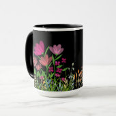 Künstliche Blume Tasse (Vorderseite Links)