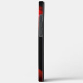 Künstliche Dünen in roter Schattierung Case-Mate iPhone Hülle (Rückseite / Links)