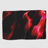 Künstliche Dünen in roter Schattierung Golfhandtuch (Horizontal)