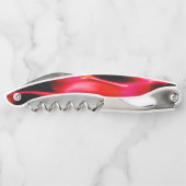 Künstliche Dünen in roter Schattierung Kellnermesser (Rückseite)