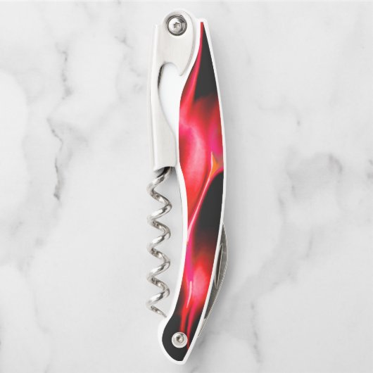 Künstliche Dünen in roter Schattierung Kellnermesser (Vorderseite)