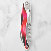 Künstliche Dünen in roter Schattierung Kellnermesser (Rückseite)