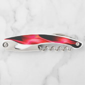 Künstliche Dünen in roter Schattierung Kellnermesser (Vorderseite)