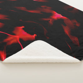 Künstliche Dünen in roter Schattierung Sherpadecke