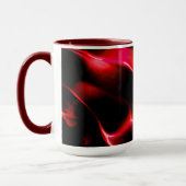 Künstliche Dünen in roter Schattierung Tasse (Links)