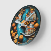 Künstliche Fruchtzeit Runde Wanduhr (Winkel)