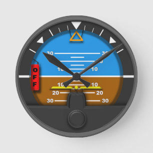 künstliche Horizontwand Runde Wanduhr