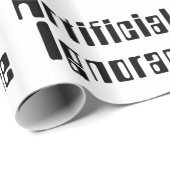 Künstliche Ignoranz Geschenkpapier (Rolleneckpunkt)