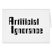 Künstliche Ignorierkarte (Vorderseite (Horizontal))