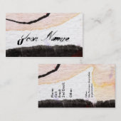 Künstliche, individuell anpassbare Visitenkarte na (Vorne/Hinten)