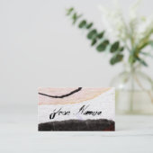 Künstliche, individuell anpassbare Visitenkarte na (Stehend Vorderseite)