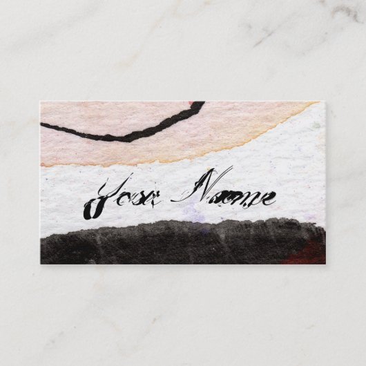 Künstliche, individuell anpassbare Visitenkarte na (Vorderseite)