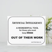 Künstliche Intelleignung - Poster (Stehend Vorderseite)