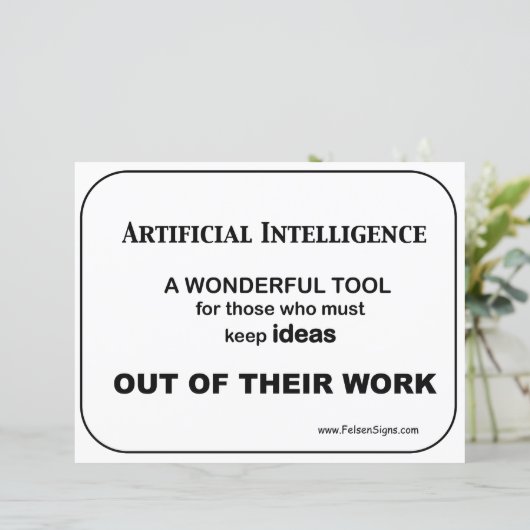 Künstliche Intelleignung - Poster (Stehend Vorderseite)