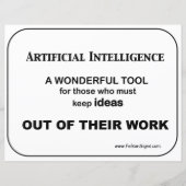 Künstliche Intelleignung - Poster (Vorderseite)