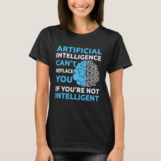 Künstliche Intelligenz Algorithmus Programmierer A T-Shirt (Vorderseite)