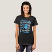 Künstliche Intelligenz Algorithmus Programmierer A T-Shirt (Vorne ganz)