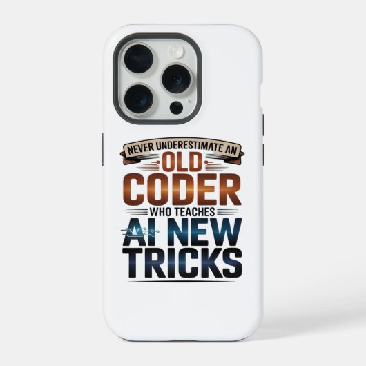 Künstliche Intelligenz Altecoderdesign iPhone Hülle (Rückseite)