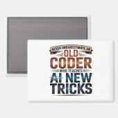 Künstliche Intelligenz Altecoderdesign Magnet (Vorderseite/Rückseite)