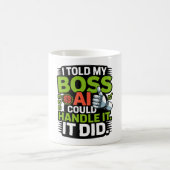 Künstliche Intelligenz Boss AI Funny Design Kaffeetasse (Mittel)