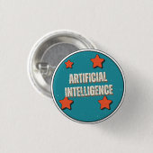 Künstliche Intelligenz Button (Vorne & Hinten)