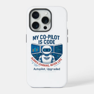 Künstliche Intelligenz Co-Pilot Code-Design iPhone 15 Pro Hülle