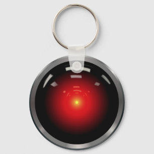 Künstliche Intelligenz des Computerauges Schlüsselanhänger
