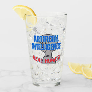 Künstliche Intelligenz, echter Spaß.w White BG Glas