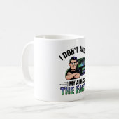 Künstliche Intelligenz Fakten zum Design von Späße Kaffeetasse (Vorderseite Links)