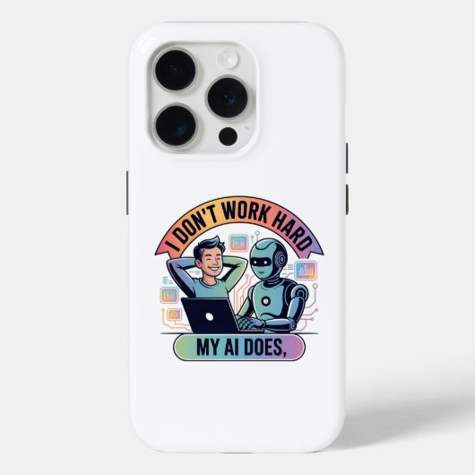 Künstliche Intelligenz funktioniert klüger Case-Mate iPhone Hülle (Rückseite)