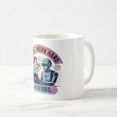 Künstliche Intelligenz funktioniert klüger Kaffeetasse (VorderseiteRechts)