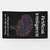 Künstliche Intelligenz gegen wirkliche Dinge Banner (Horizontal)