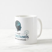 Künstliche Intelligenz Intelligentes Design Kaffeetasse (VorderseiteRechts)