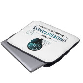 Künstliche Intelligenz Intelligentes Design Laptopschutzhülle (Vorne Knopf)