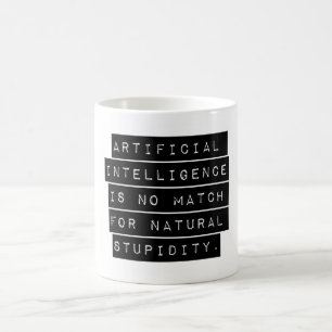 Künstliche Intelligenz ist nicht gleichbedeutend Kaffeetasse
