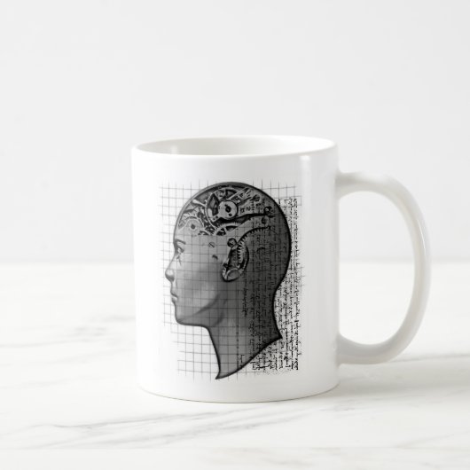 KÜNSTLICHE INTELLIGENZ KAFFEETASSE (Rechts)
