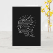 KÜNSTLICHE INTELLIGENZ KARTE (Gelbe Blume)