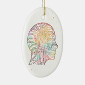 Künstliche Intelligenz Keramik Ornament (Rechts)