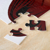 Künstliche Intelligenz Kunst Jesu mit Waffen aus Puzzle (Seite)