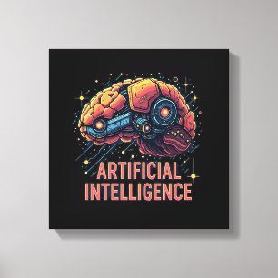 Künstliche Intelligenz Leinwand