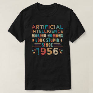 Künstliche Intelligenz Lustiger Witz Humor T-Shirt