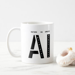 Künstliche Intelligenz modern und einfach Kaffeetasse