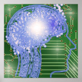 Künstliche Intelligenz Poster (Vorne)