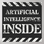 Künstliche Intelligenz Poster (Vorne)