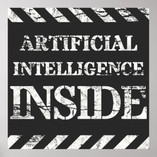 Künstliche Intelligenz Poster (Vorne)